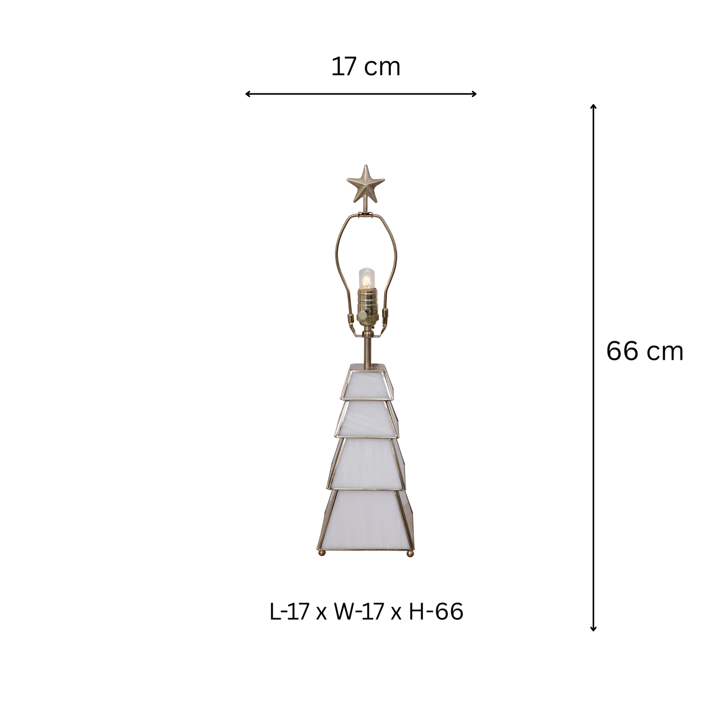Taper Strip Table Lamp