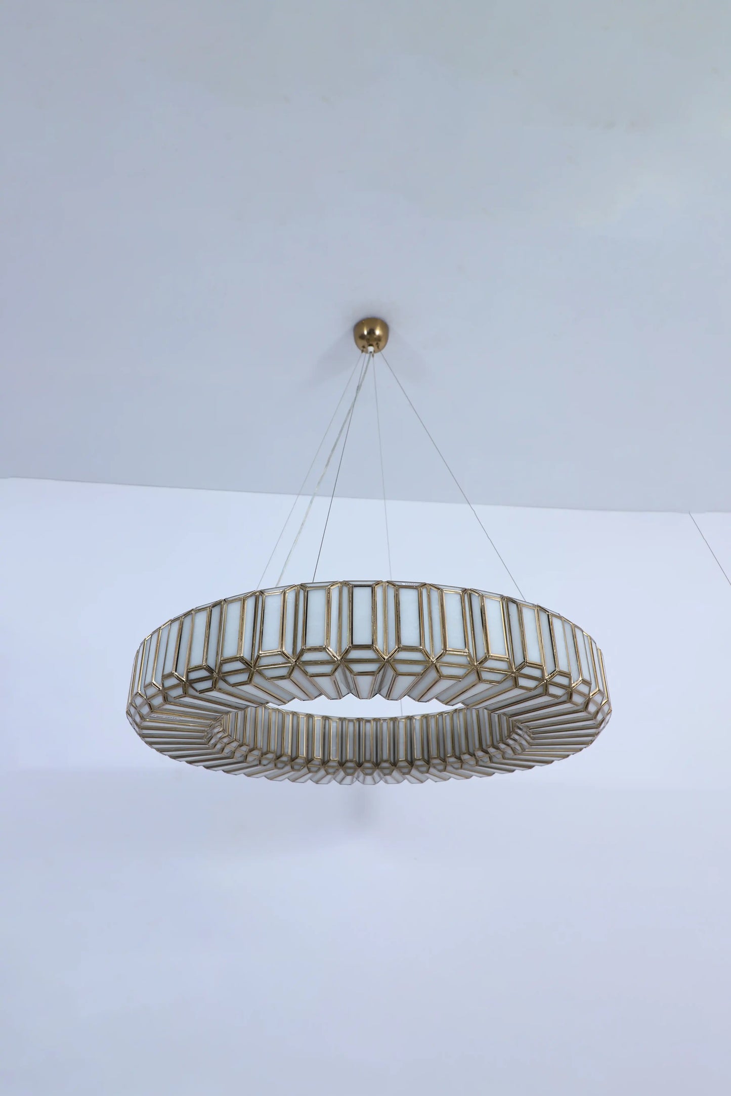 Embossed Ring Chandelier