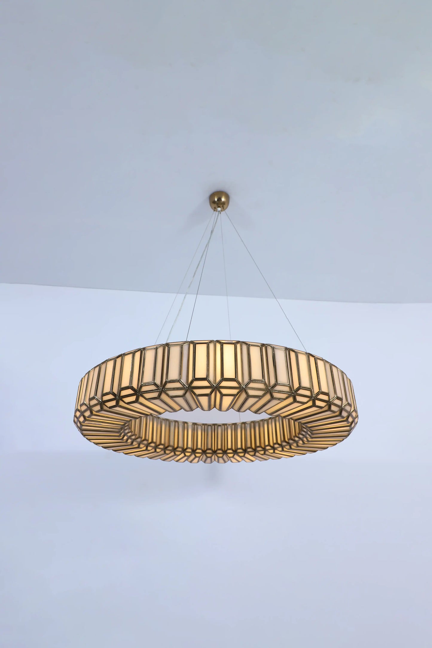 Embossed Ring Chandelier