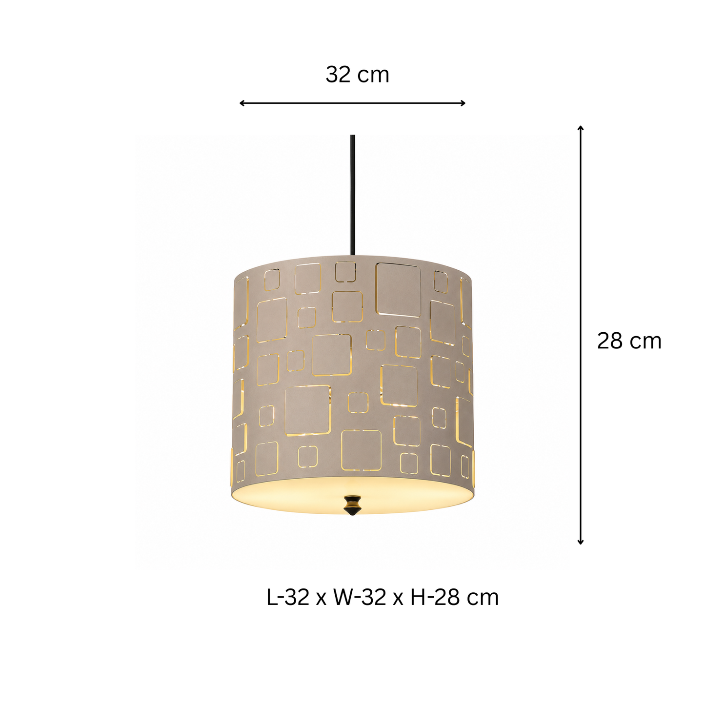 Laser Cut Pendant Lamp