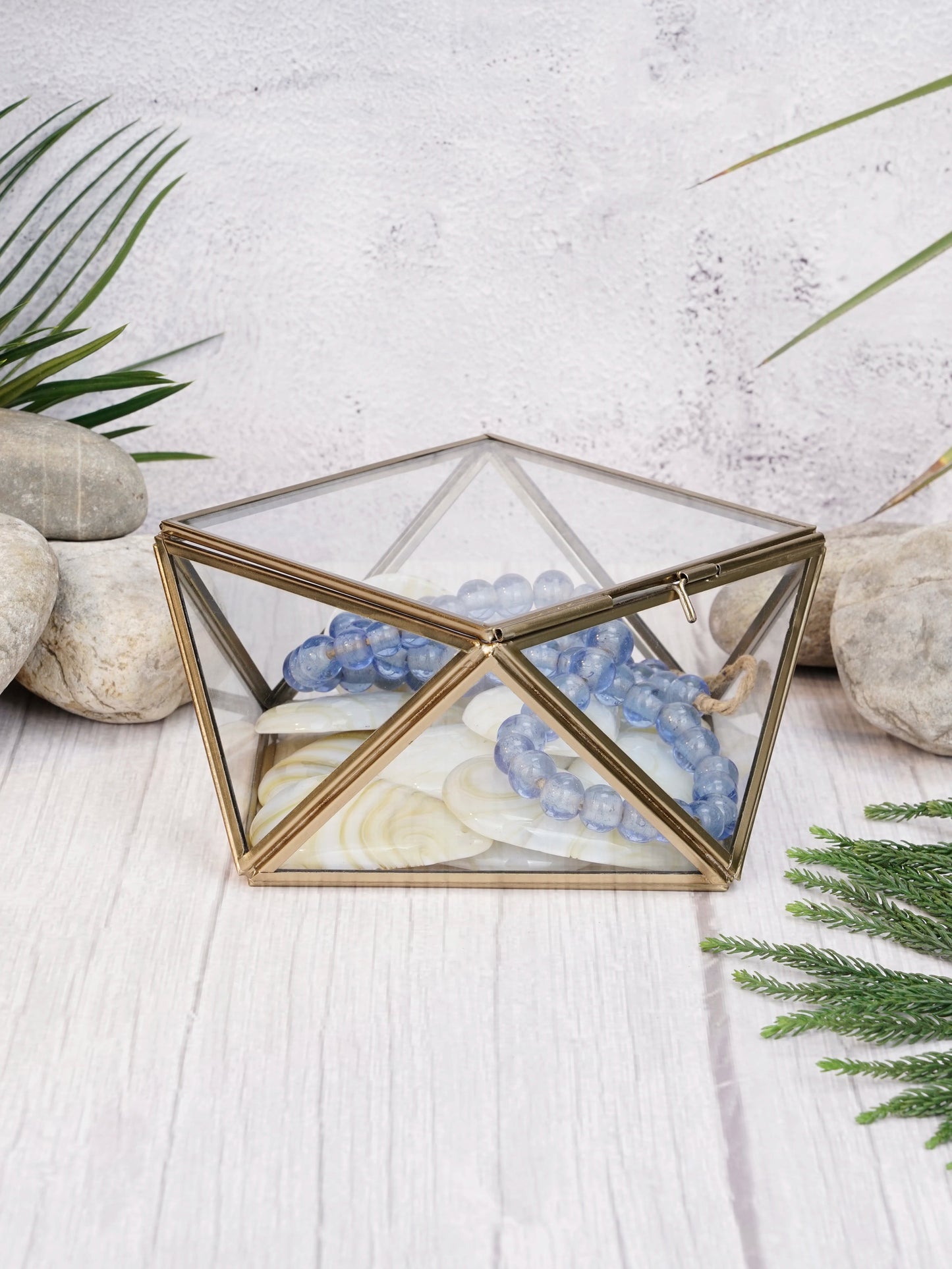Bumpy Box Clear Glass - ILLUMEADecorative Box