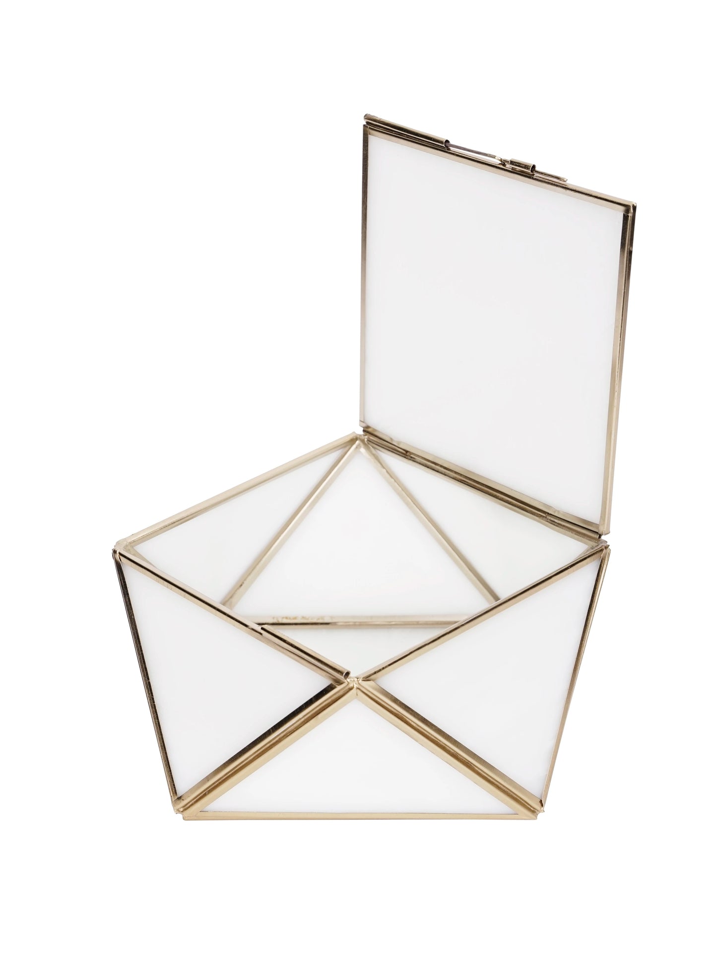 Bumpy Box White Glass - ILLUMEADecorative Box