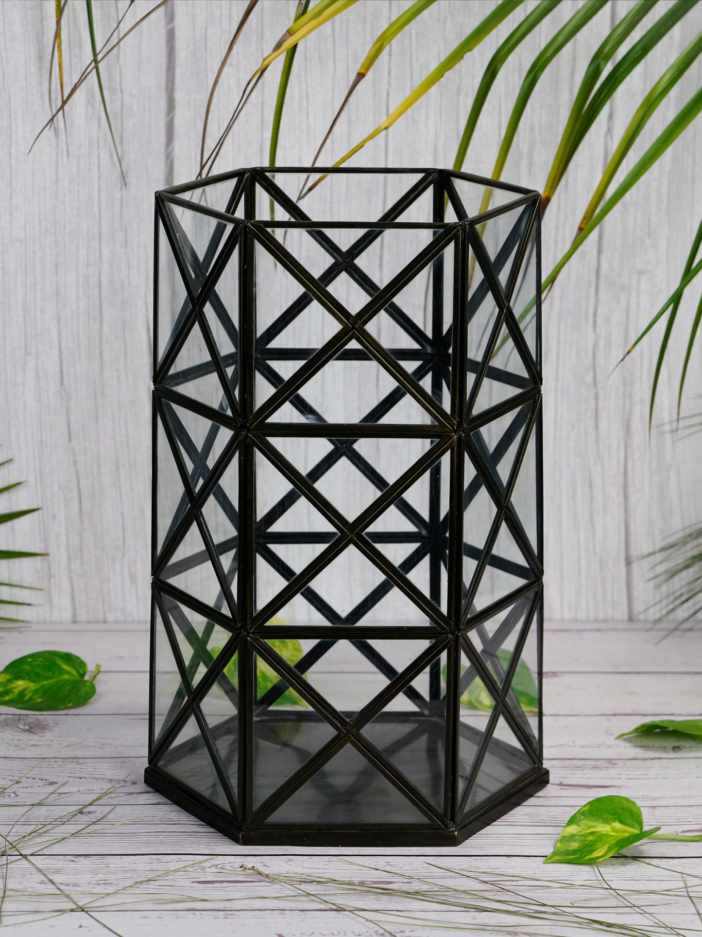 Cross Hurricane Clear Glass - ILLUMEAhurricaneMEDIUM