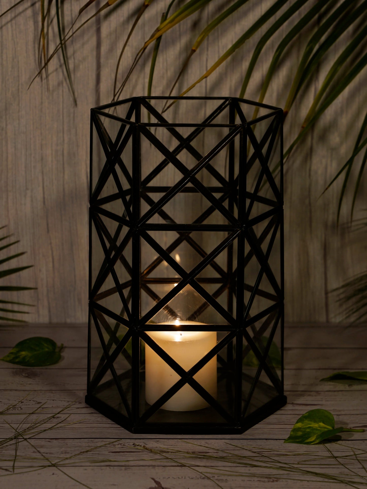 Cross Hurricane Clear Glass - ILLUMEAhurricaneMEDIUM