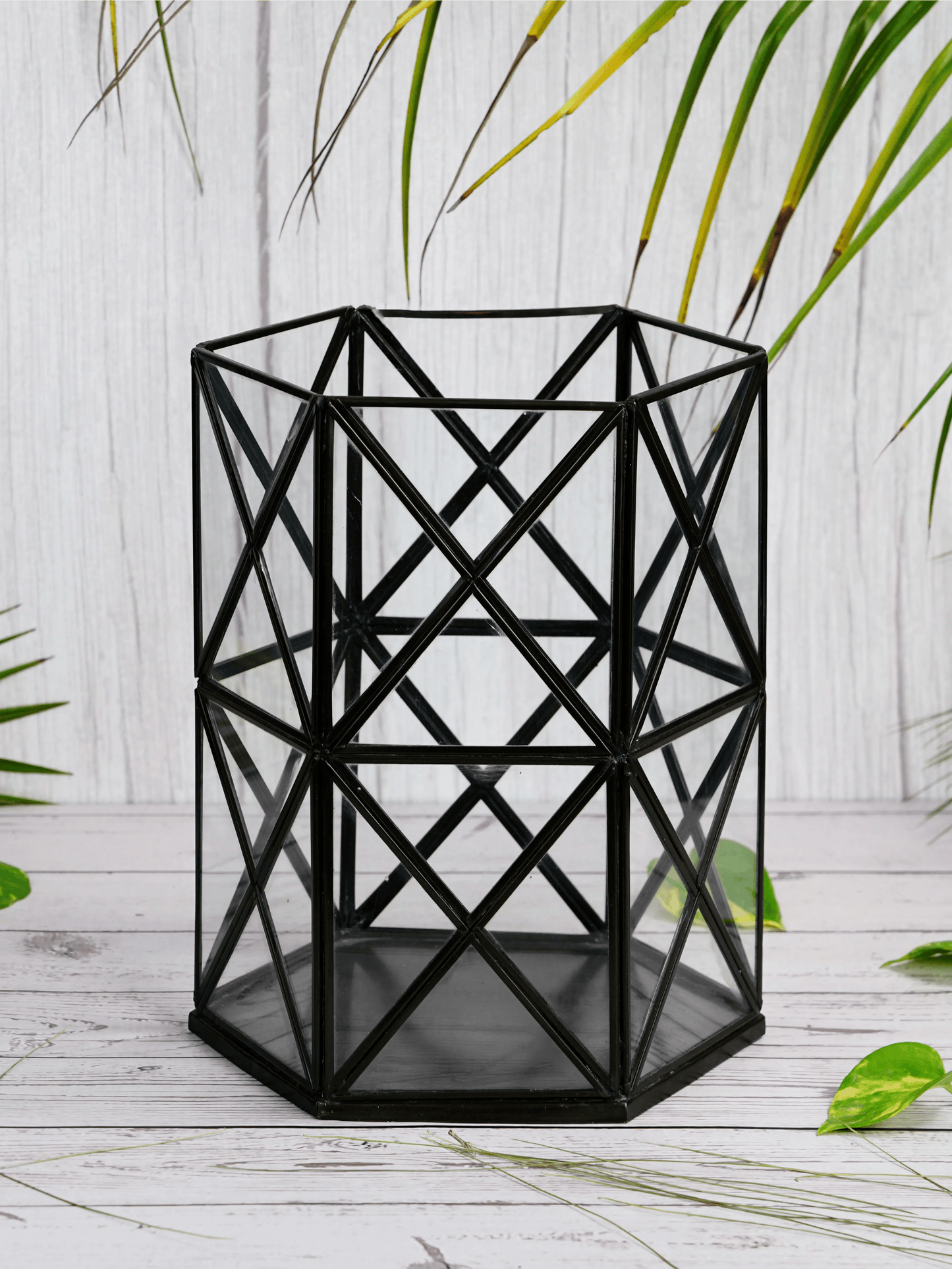Cross Hurricane Clear Glass - ILLUMEAhurricaneSMALL
