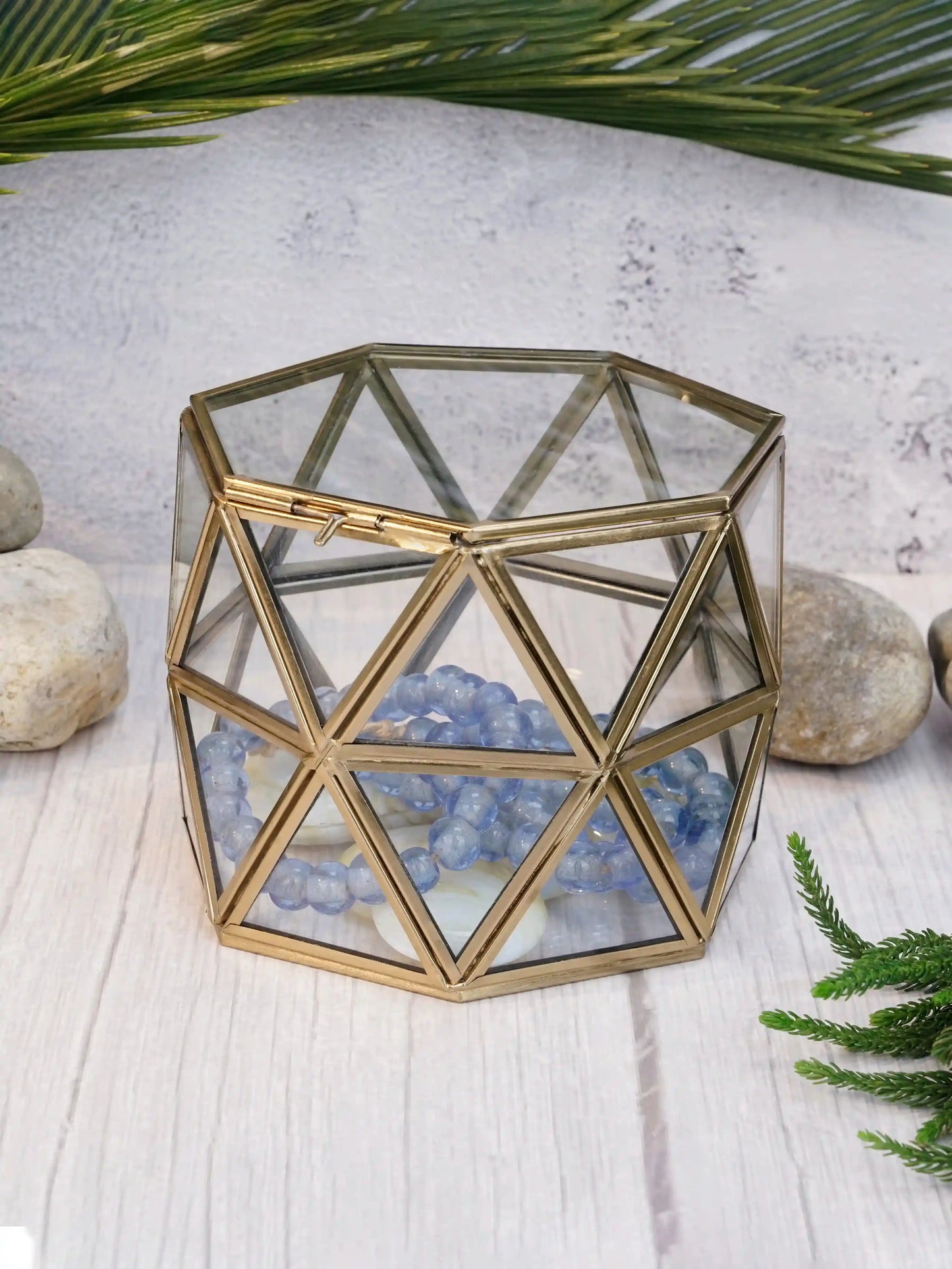 Diamond Box Clear Glass - ILLUMEADecorative Box