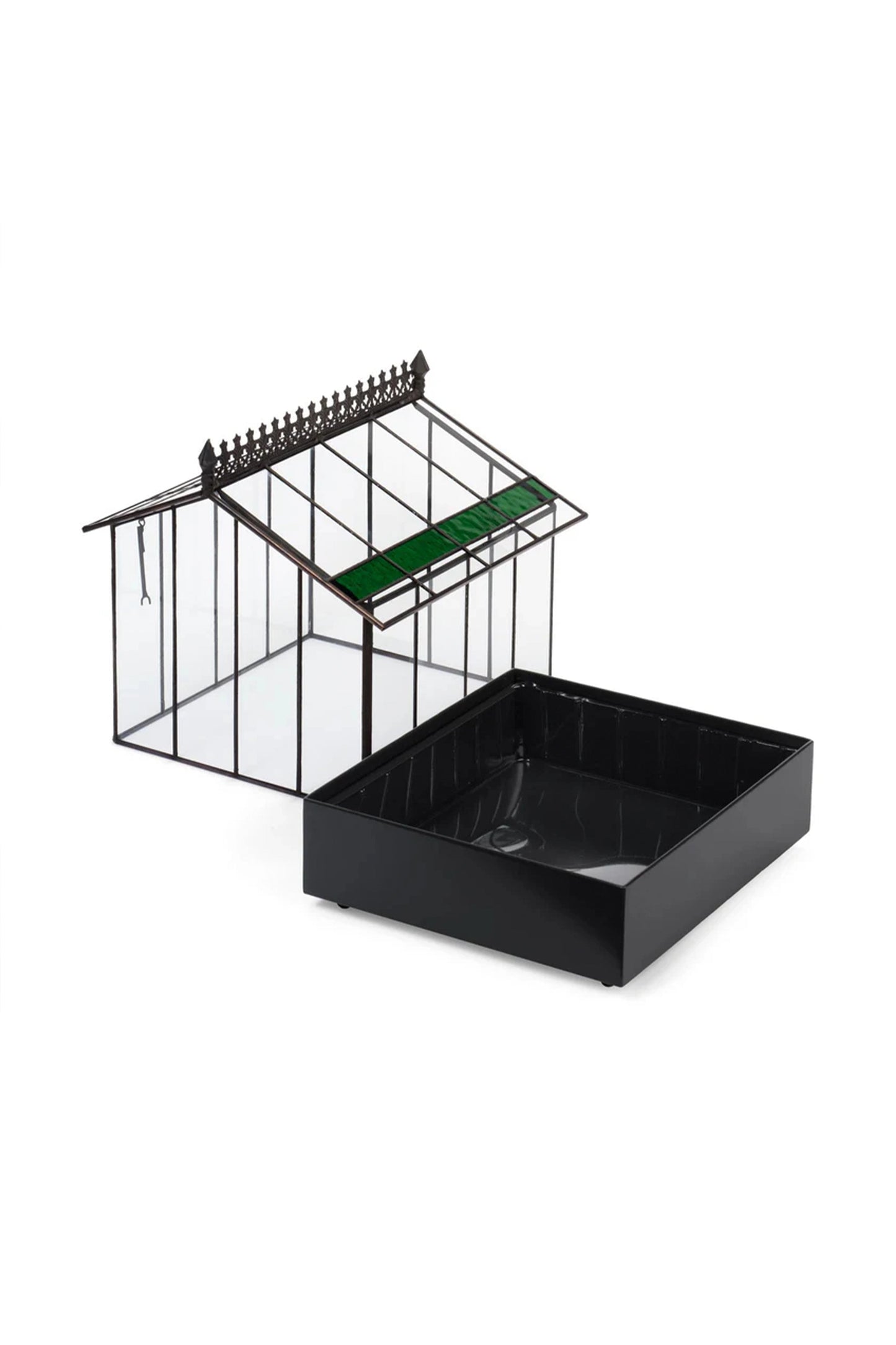 Elegant Wardian Case Terrarium Houseplant Container for Succulents & Reptiles - ILLUMEATerrarium Planter