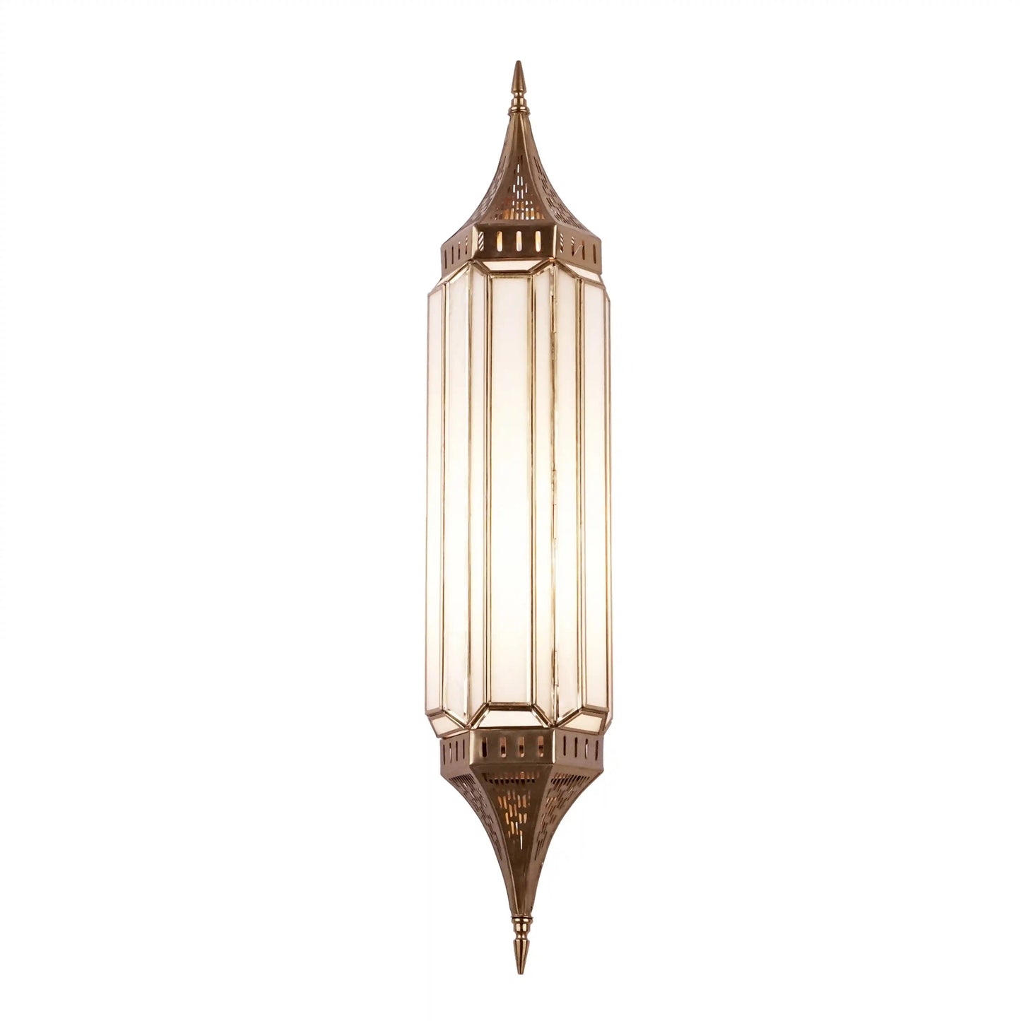 Embossed Lantern Wall Lamp - ILLUMEAWall LampMedium
