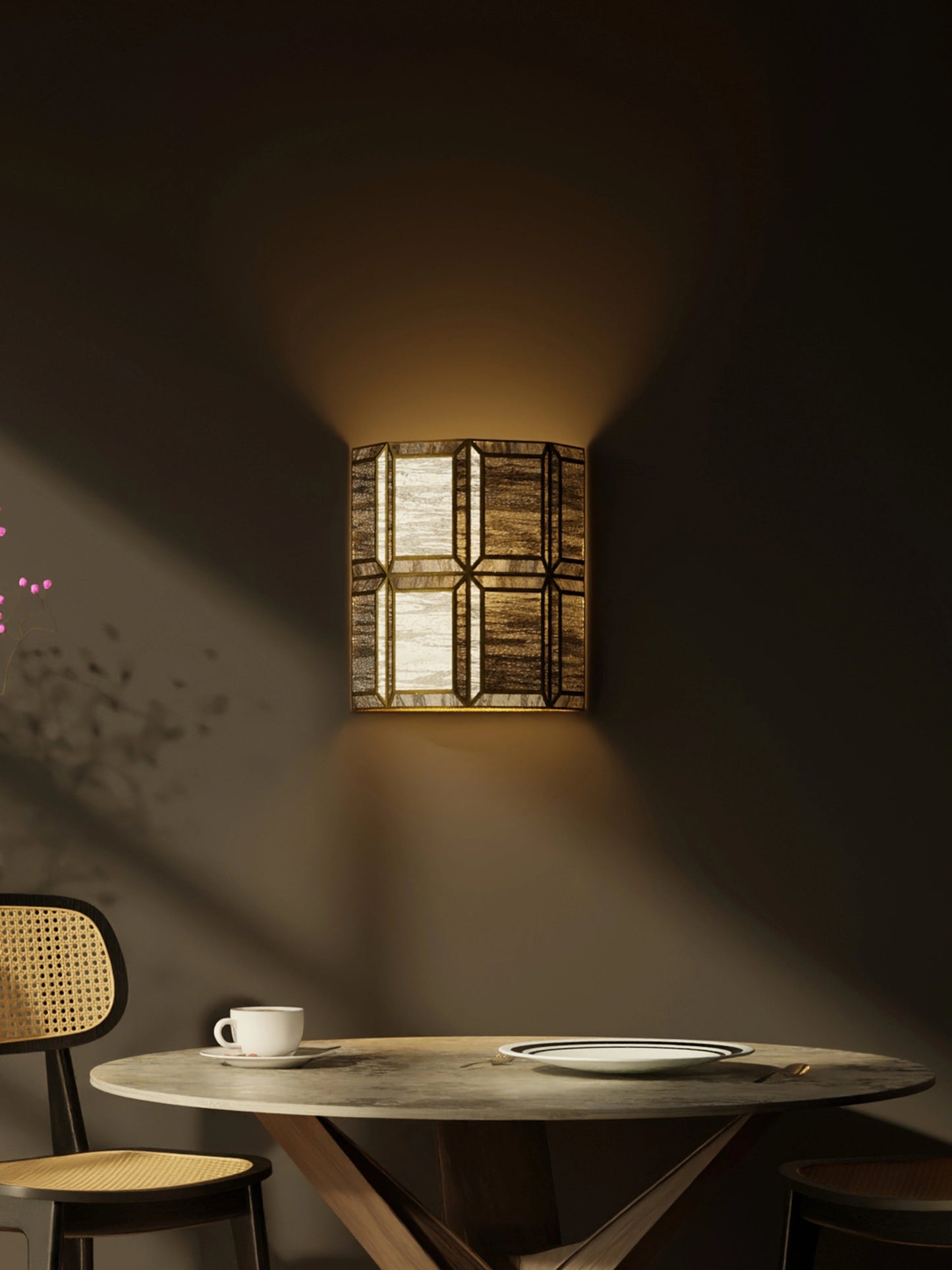 Embossed Wall Lamp antique - ILLUMEAWall LampSmall