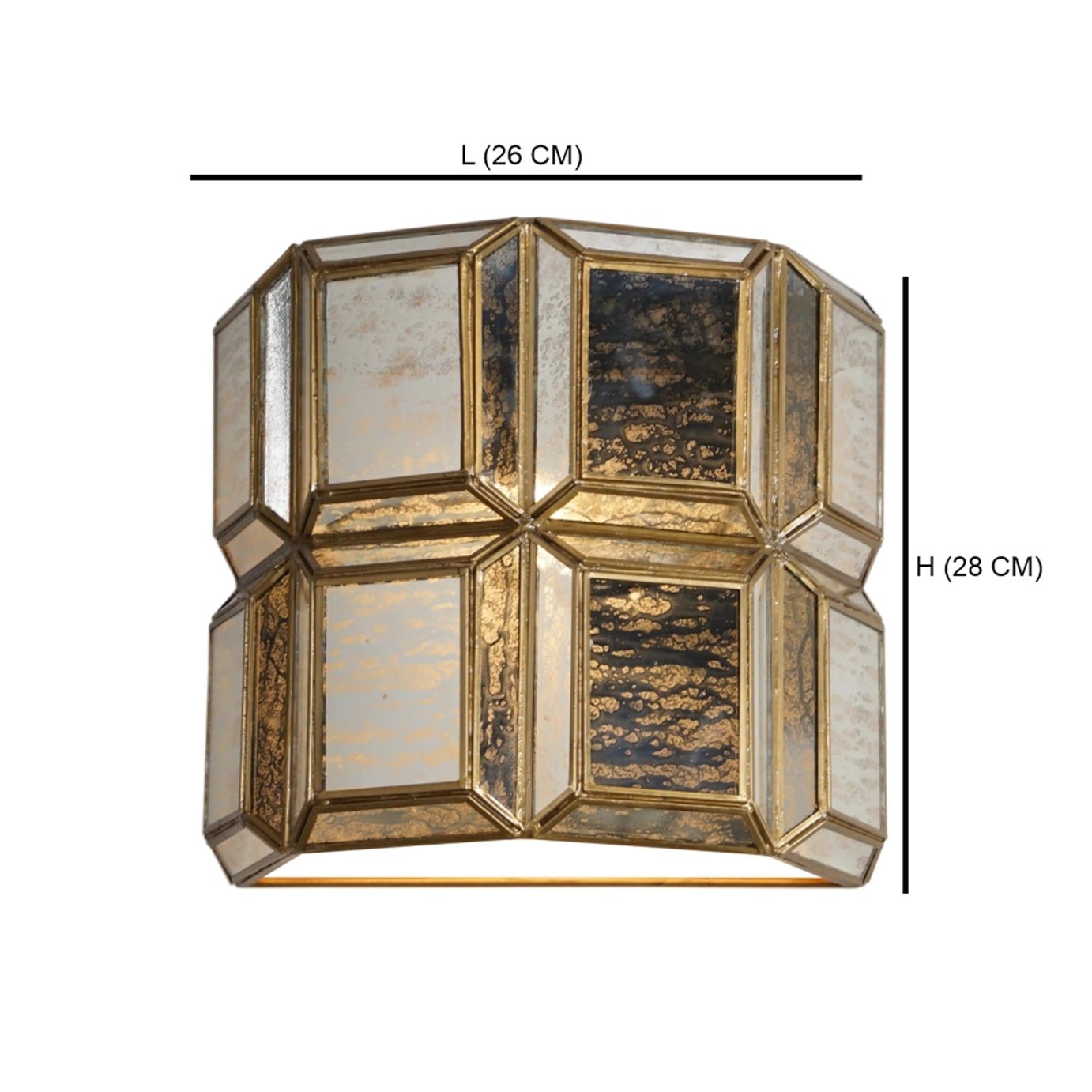 Embossed Wall Lamp antique - ILLUMEAWall LampSmall