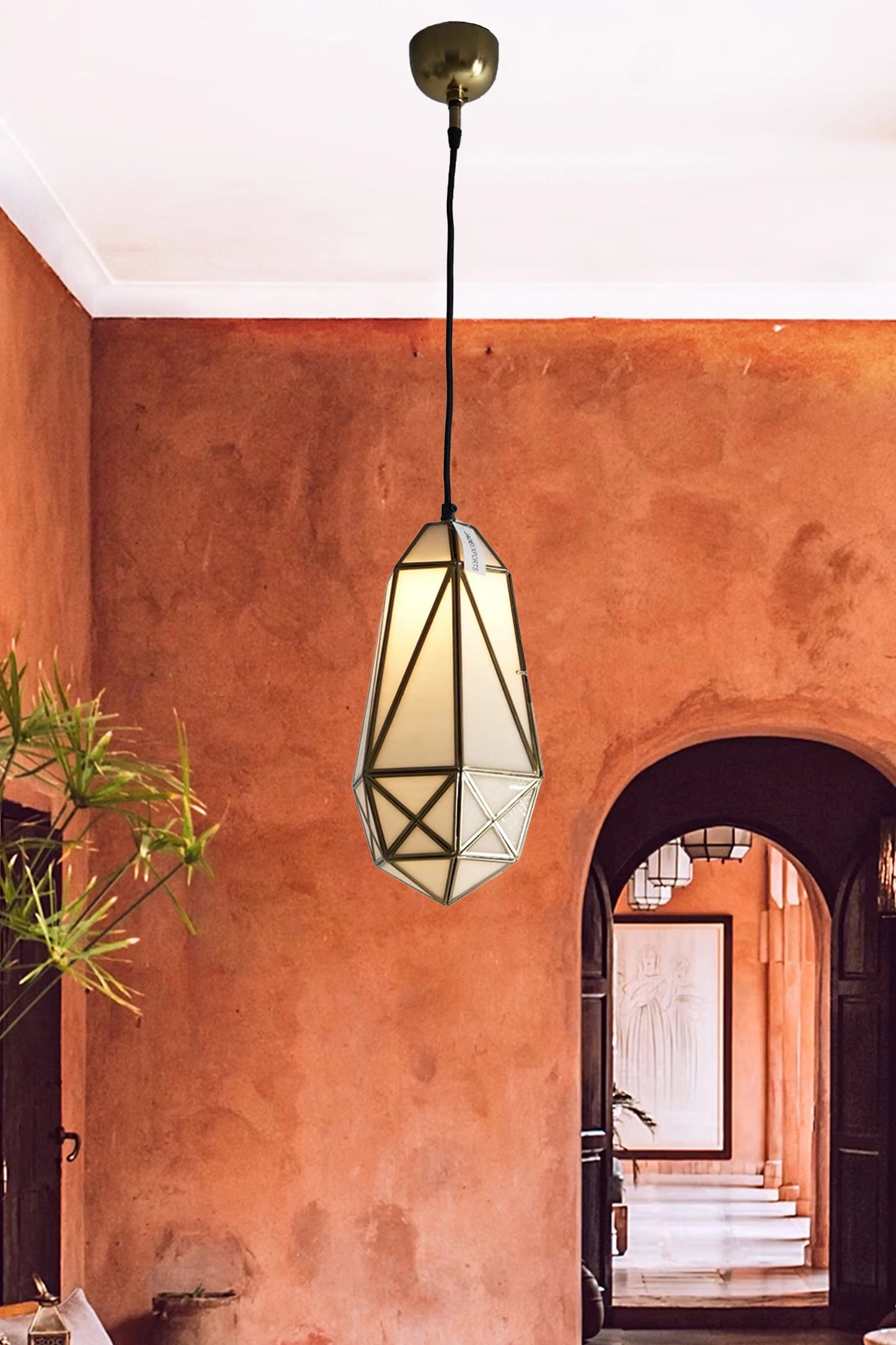 Geometric Geo - Globe Pendant - ILLUMEALightingSmall