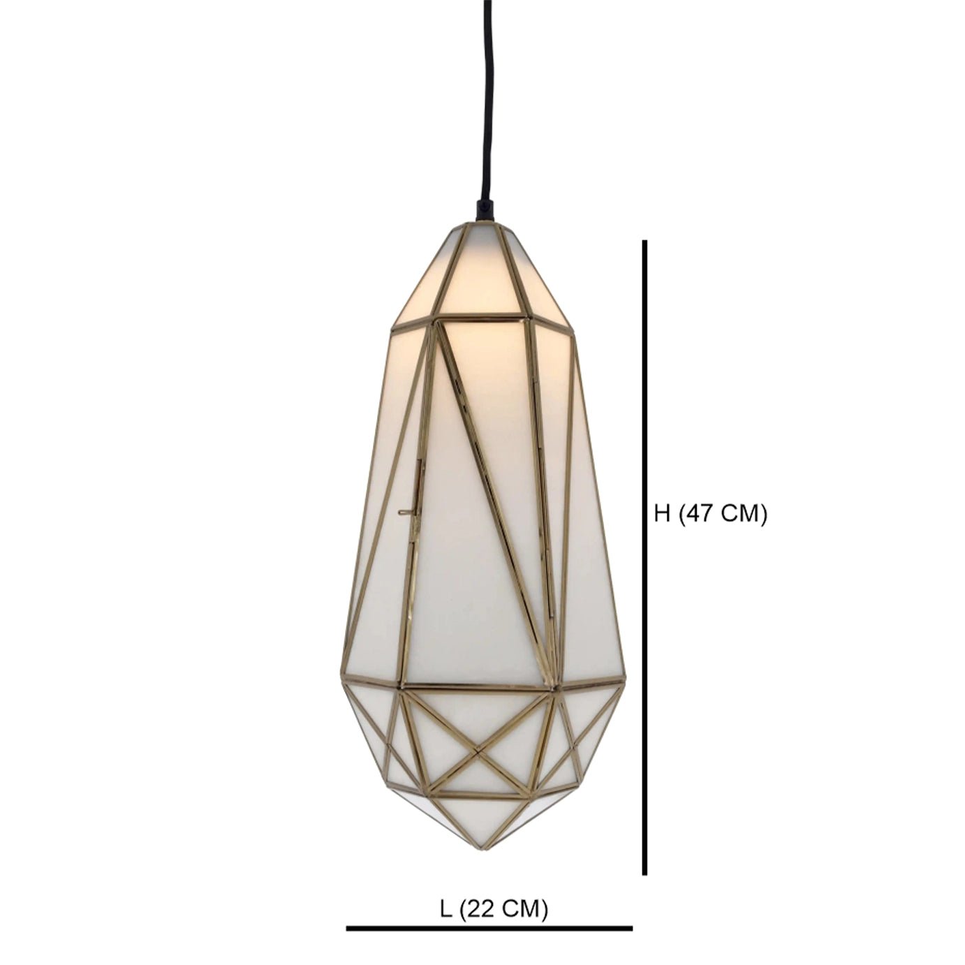 Geometric Geo - Globe Pendant - ILLUMEALightingSmall