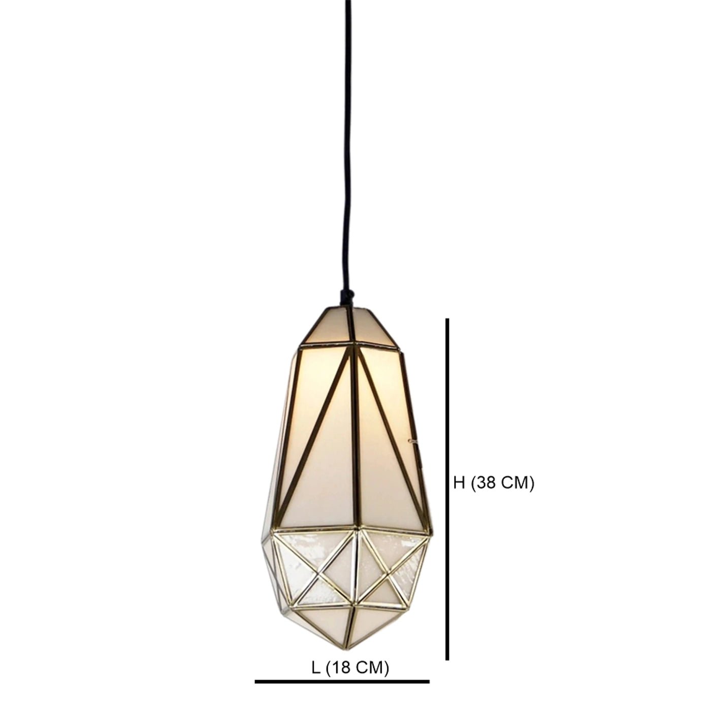 Geometric Geo - Globe Pendant - ILLUMEALightingSmall