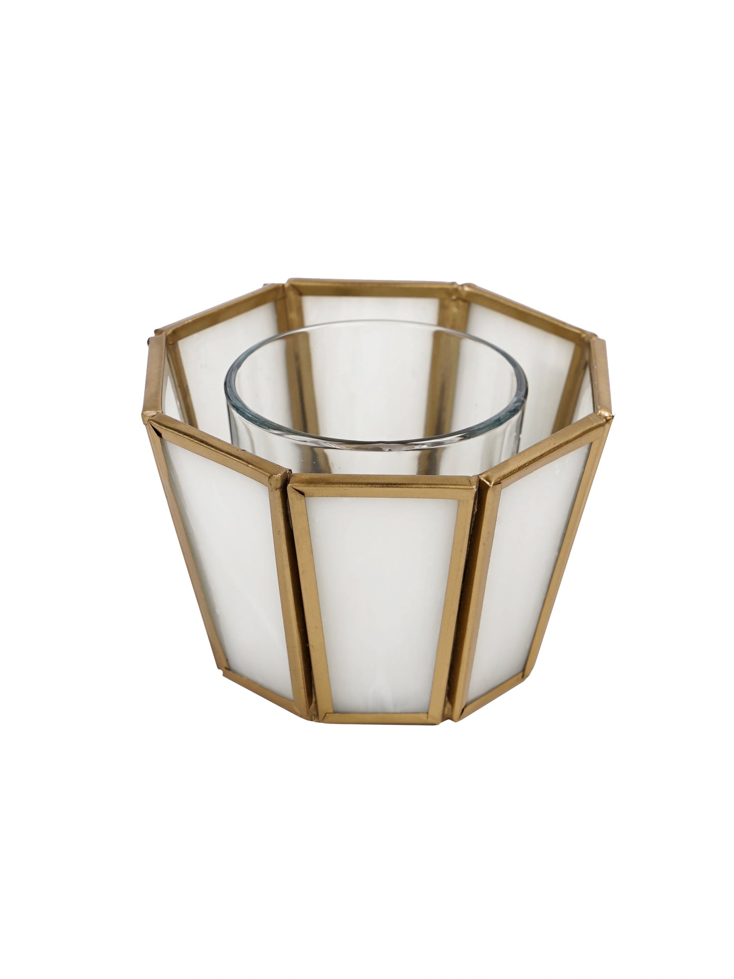 Hexa Linaurea Tealight Candle holder White - ILLUMEATea lightSmall
