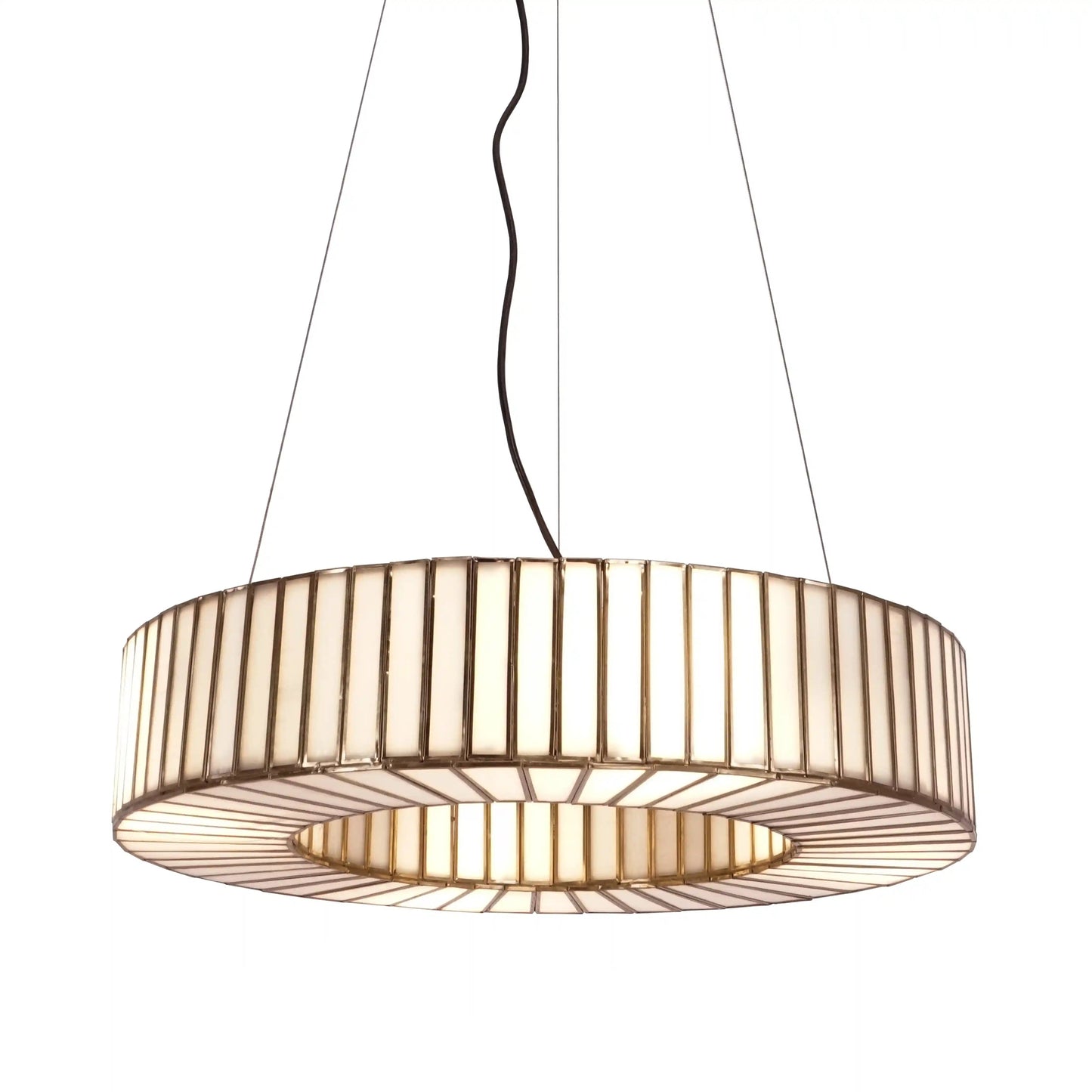 Linaurea Ring Chandelier White - ILLUMEALightingSmall