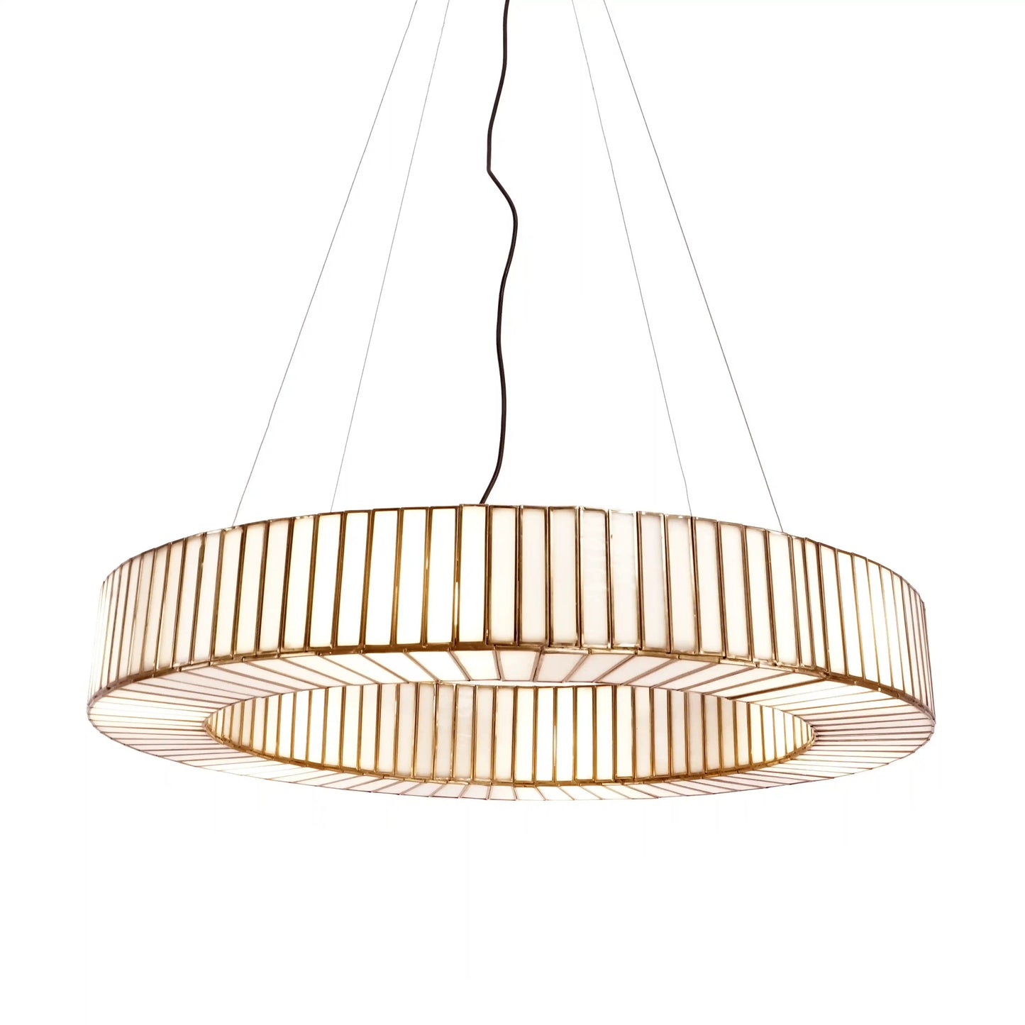 Linaurea Ring Chandelier White - ILLUMEALightingMedium