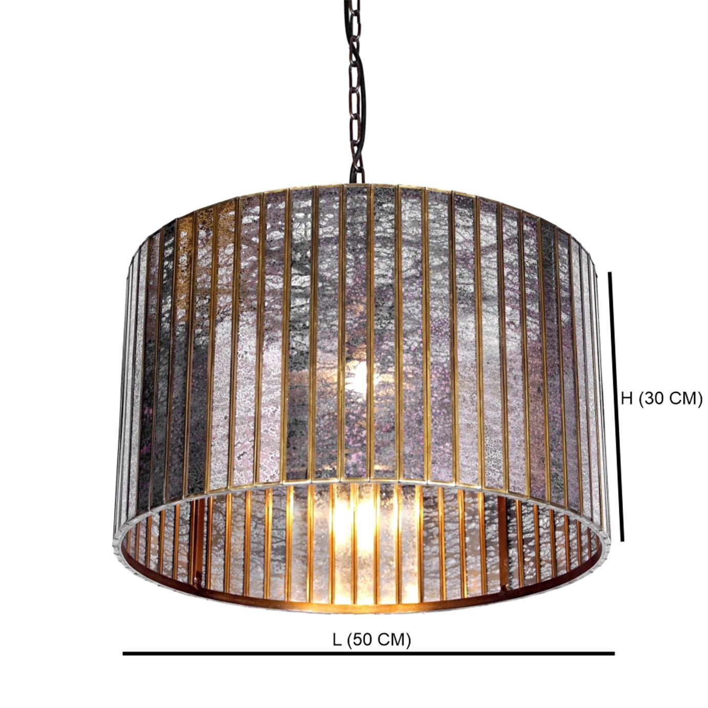 Linaurea Shade Antique - ILLUMEAShadeLarge
