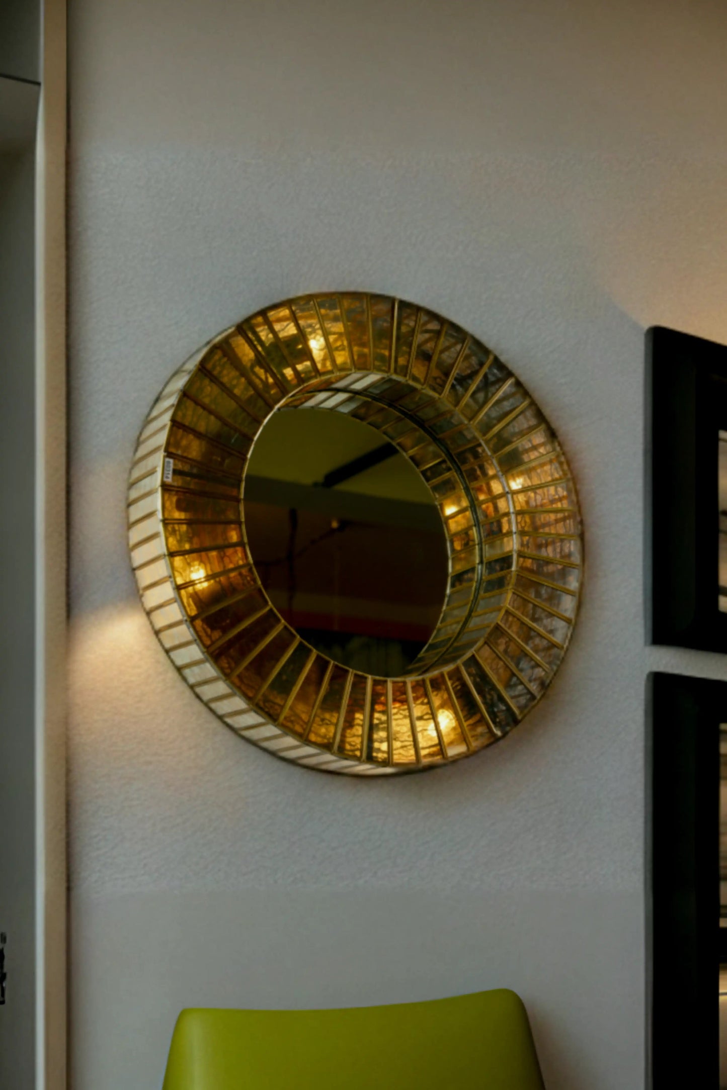 Linaurea Wall Lamp Mirror Antique - ILLUMEAMirrorSmall