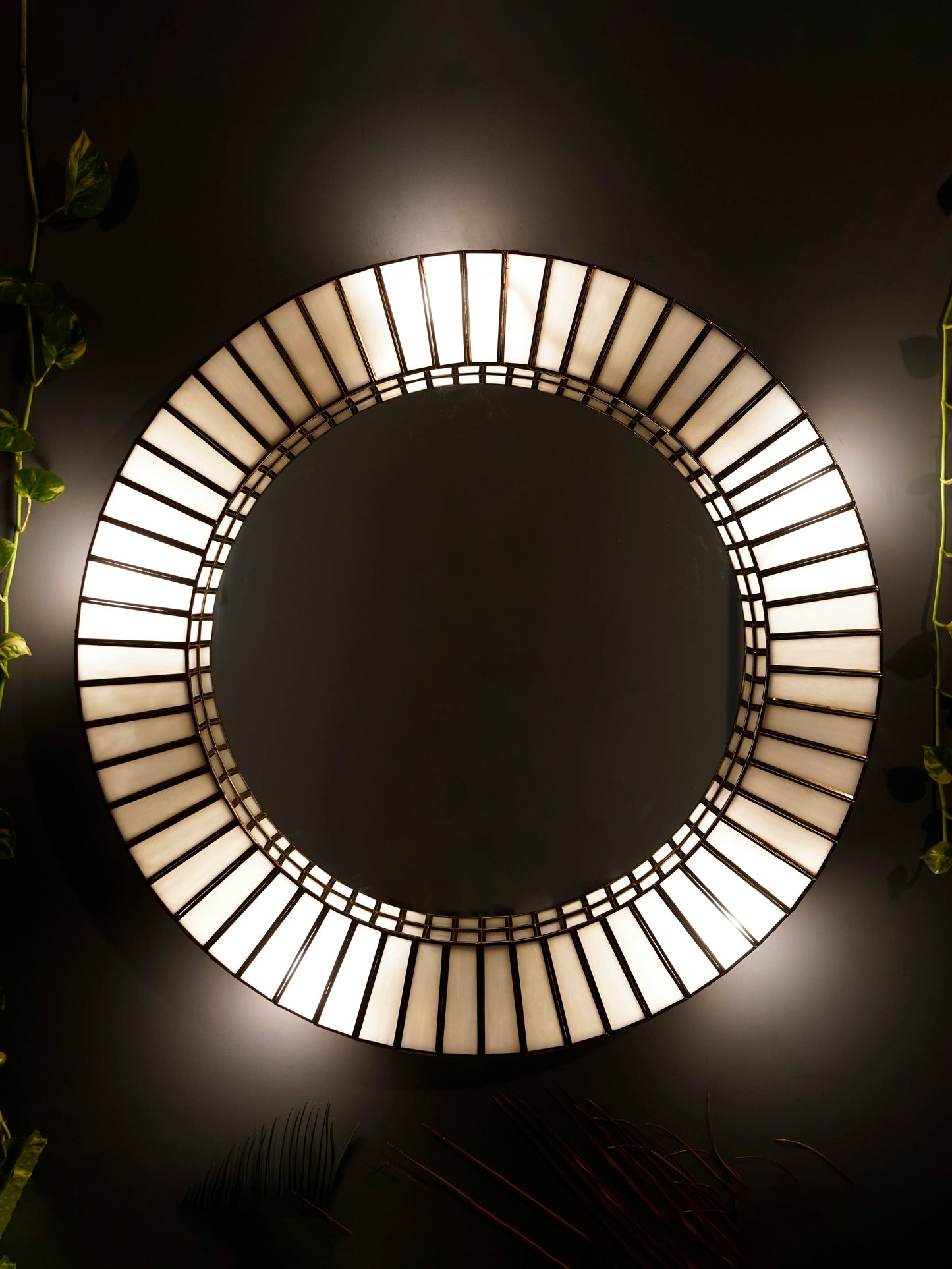 Linaurea Wall Lamp Mirror White - ILLUMEAMirrorMedium