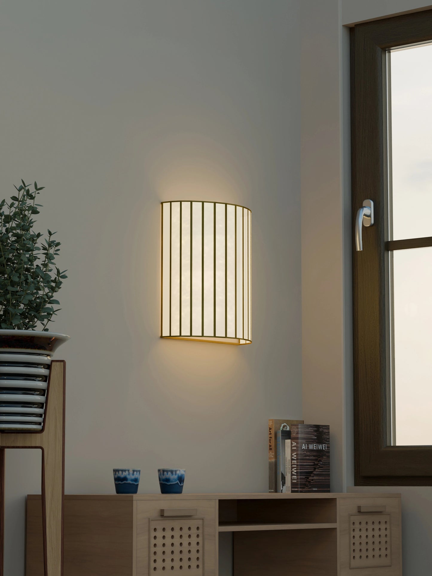 Linaurea Wall Lamp White - ILLUMEAWall LampSmall