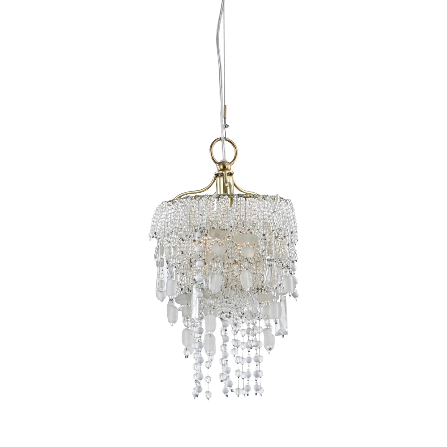 NORA CLEAR MINI CHANDELIER - ILLUMEAPendant