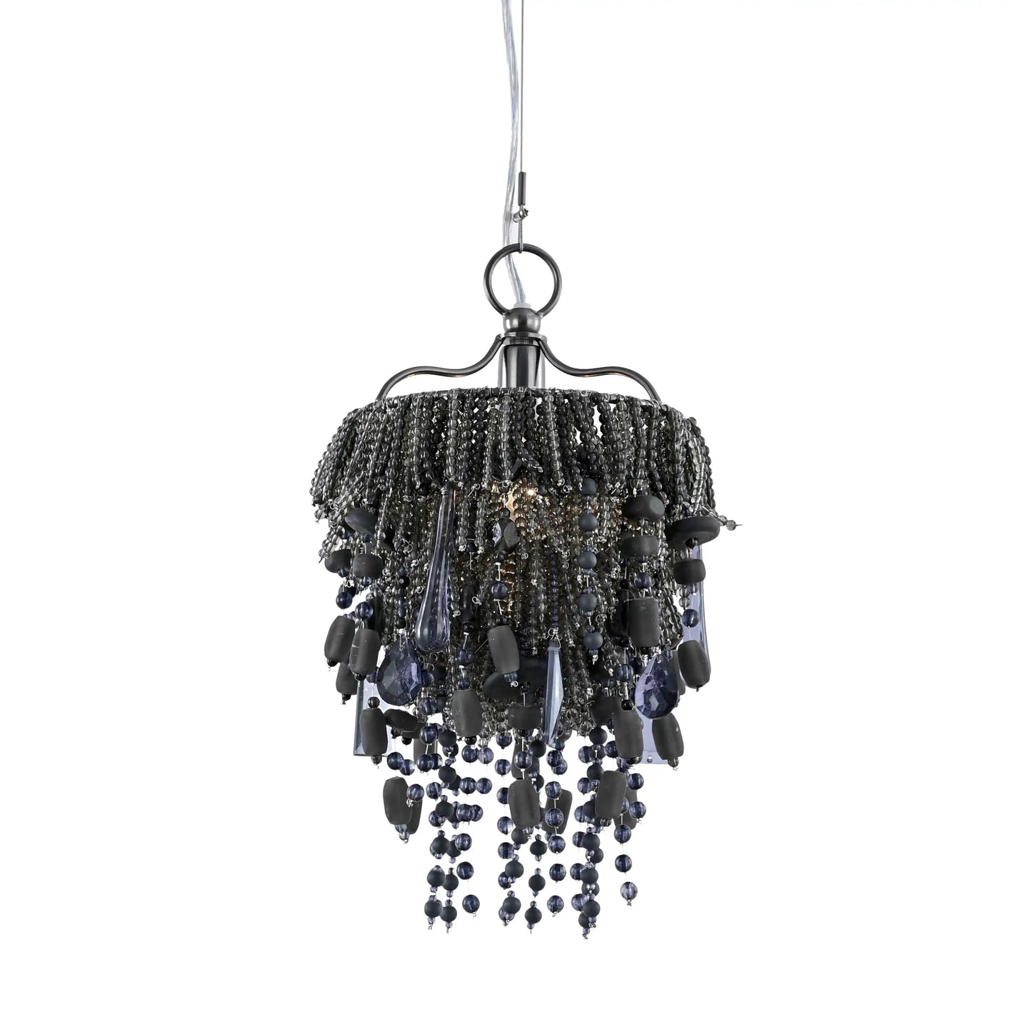 NORA SMOKE GREY MINI CRANNEILER - ILLUMEAPendant