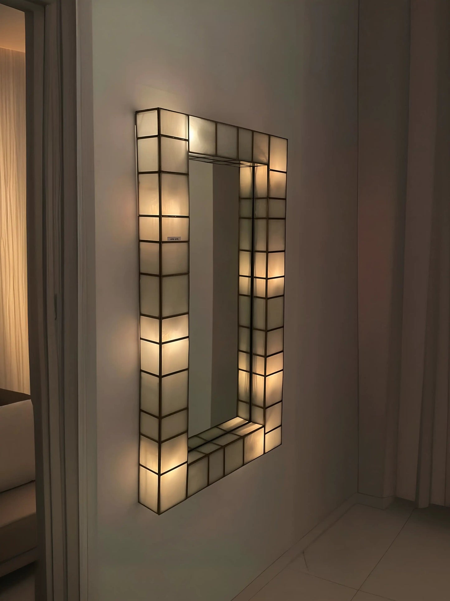 Rectangular Wall Mirror Lamp - ILLUMEAMirror
