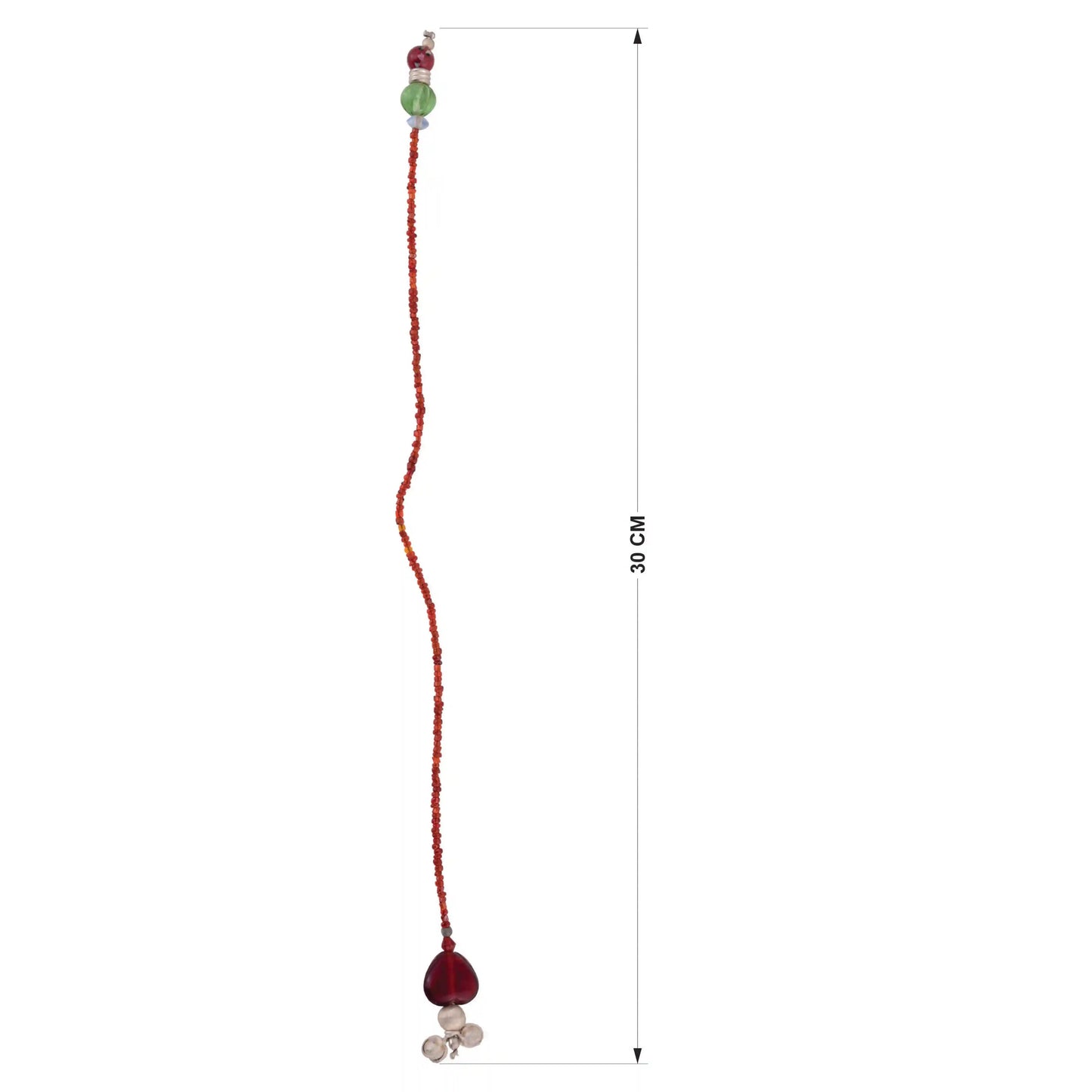 Red Glass Beads Handmade Bookmark - ILLUMEABookmark