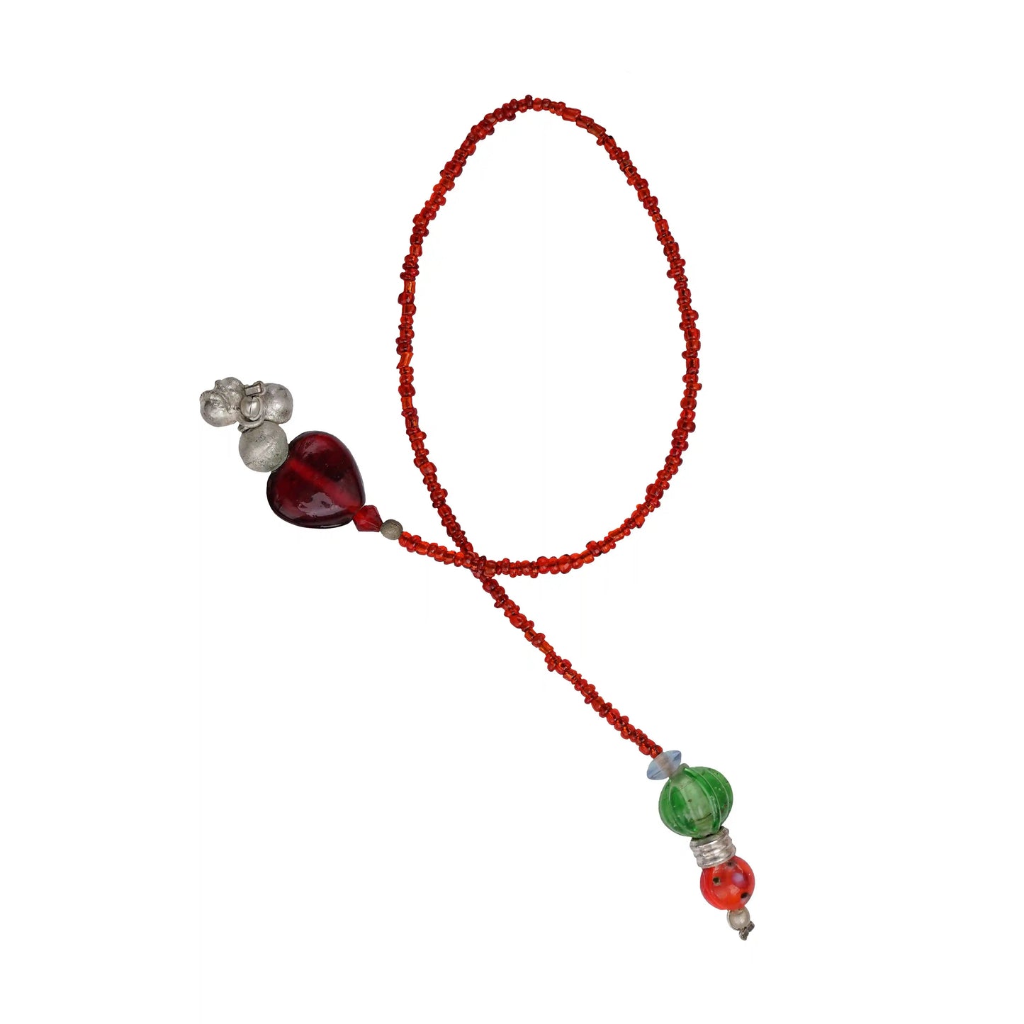 Red Glass Beads Handmade Bookmark - ILLUMEABookmark
