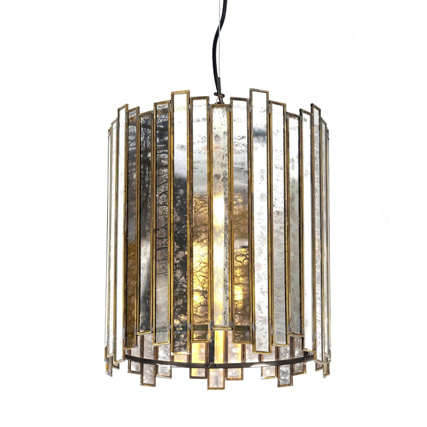 Staggered Shade Antique - ILLUMEAShadeSmall