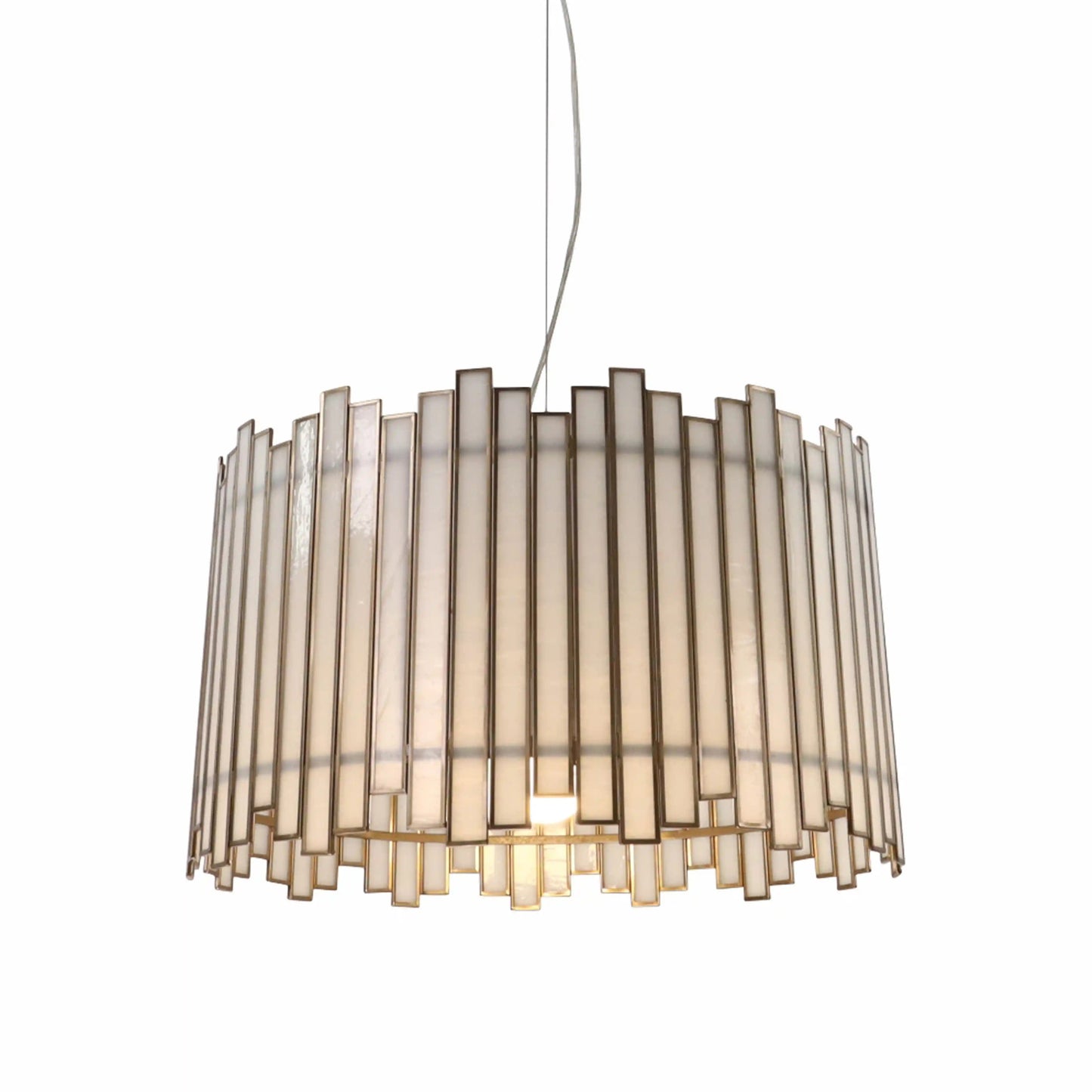 Staggered Shade White - ILLUMEAShadeLarge