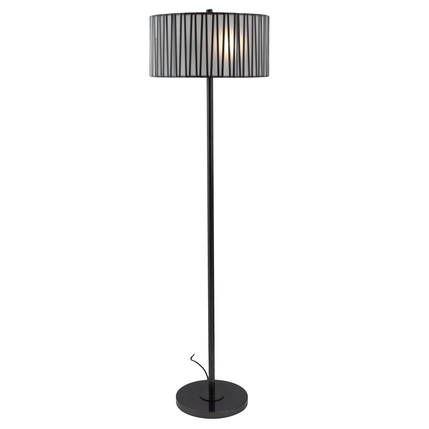 Tapered Floor Lamp Black - ILLUMEALighting
