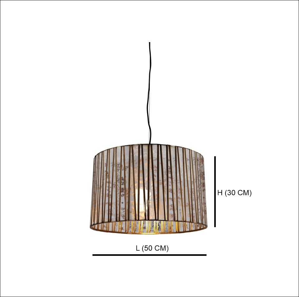 Tapered Shade Antique - ILLUMEAShadeLarge