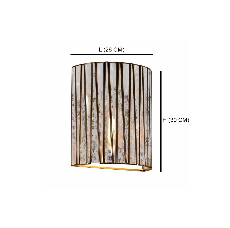 Tapered Wall Lamp Antique - ILLUMEAWall LampSmall