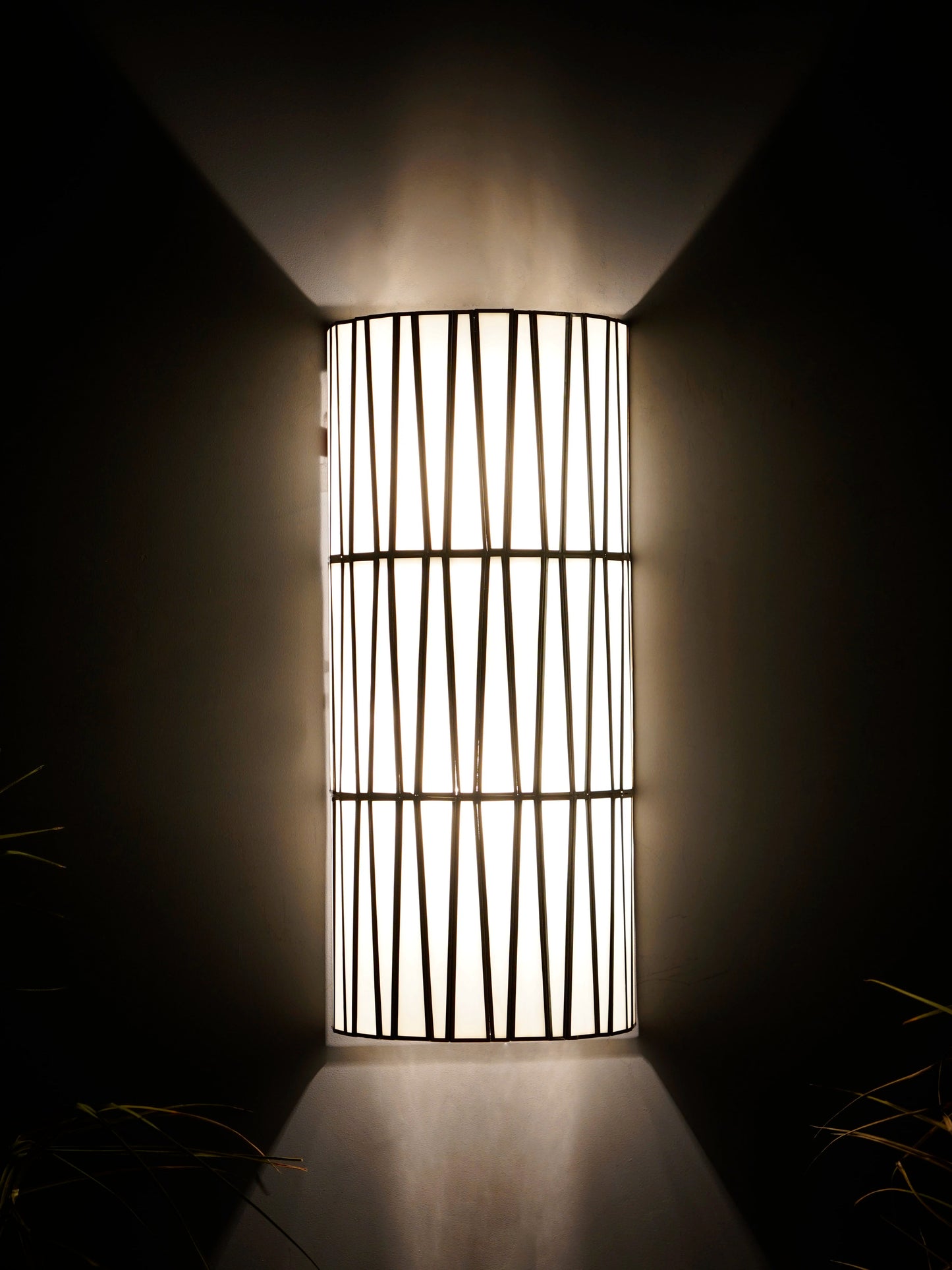 Tapered Wall Lamp White - ILLUMEAWall LampLarge
