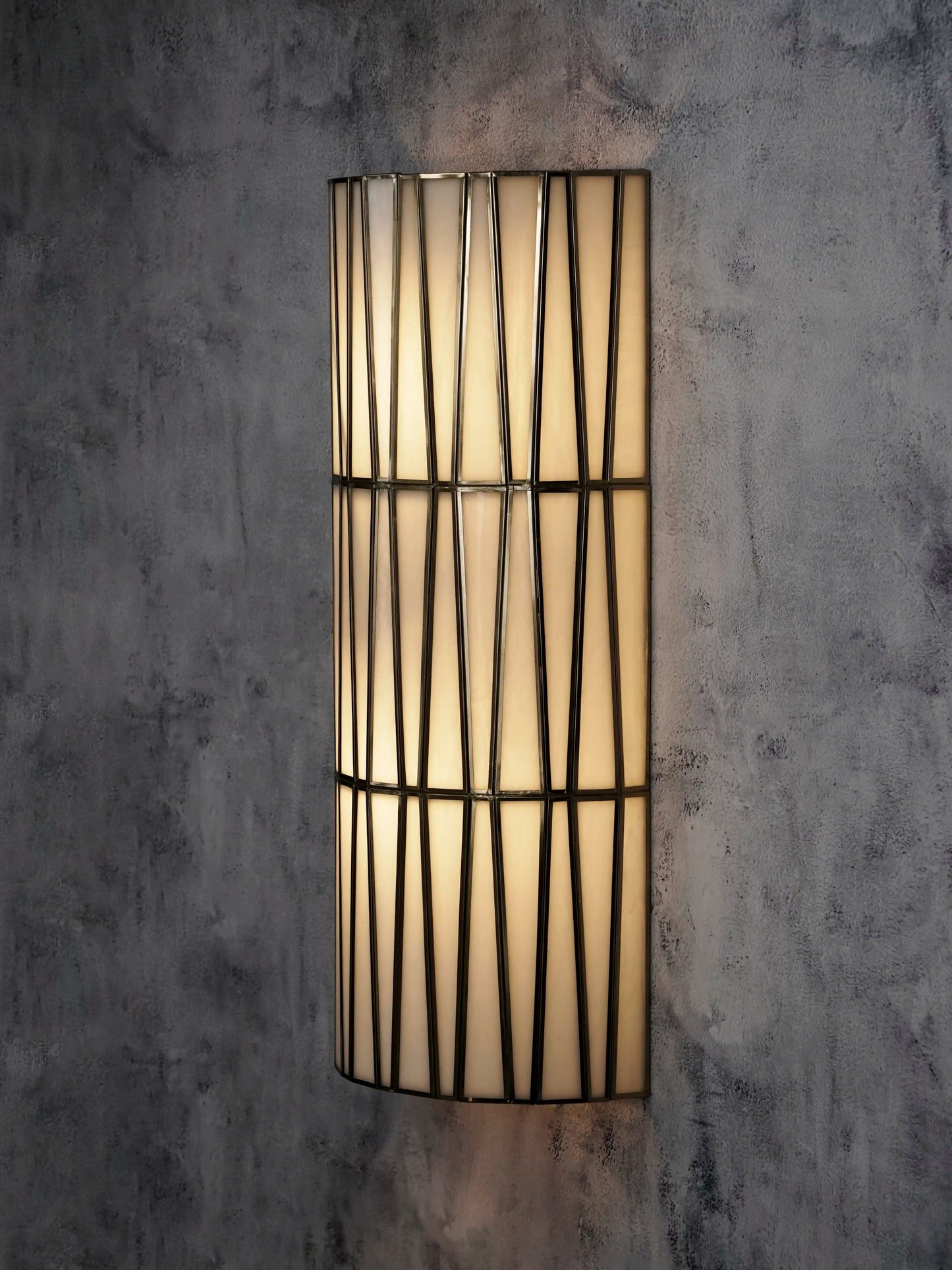 Tapered Wall Lamp White - ILLUMEAWall LampLarge