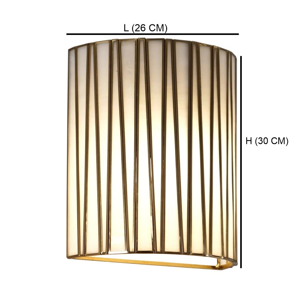 Tapered Wall Lamp White - ILLUMEAWall LampSmall