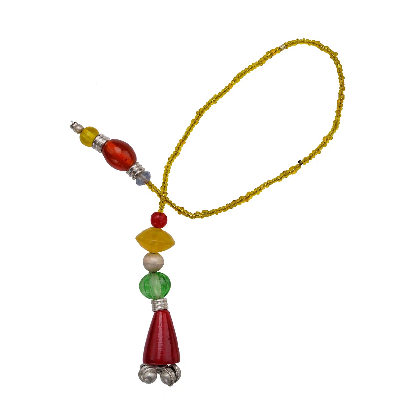 Yellow Glass Beads Handmade Bookmark - ILLUMEABookmark