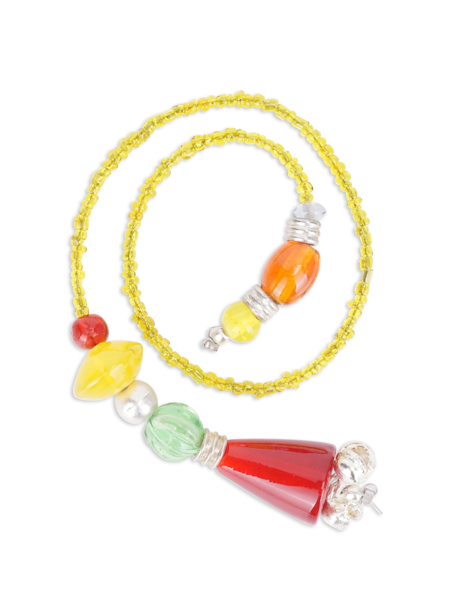 Yellow Glass Beads Handmade Bookmark - ILLUMEABookmark