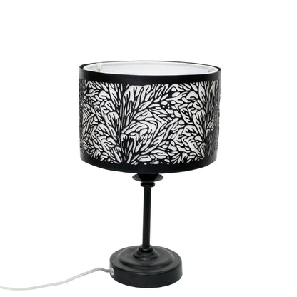 Shadowflora Table Lamp – Elegant Nature-Inspired Cutwork Design