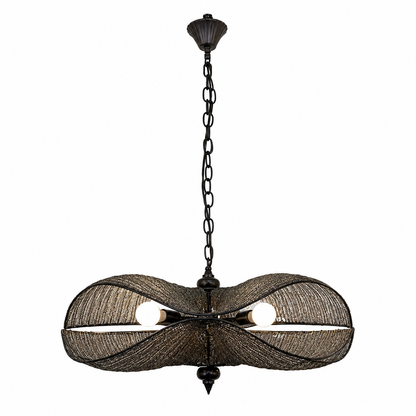 Iron Mesh 5 Lights Chandelier