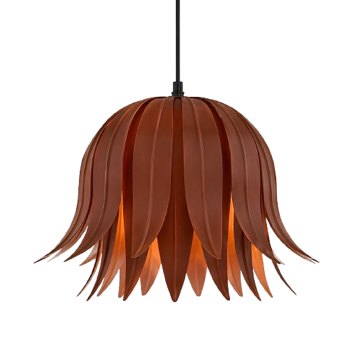 Iron Leaf Pendant Light