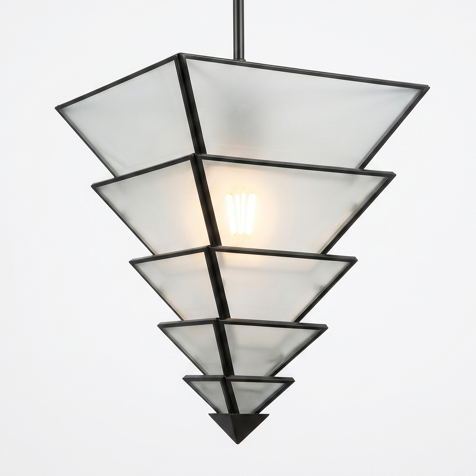 Taper Glass Pendant Light