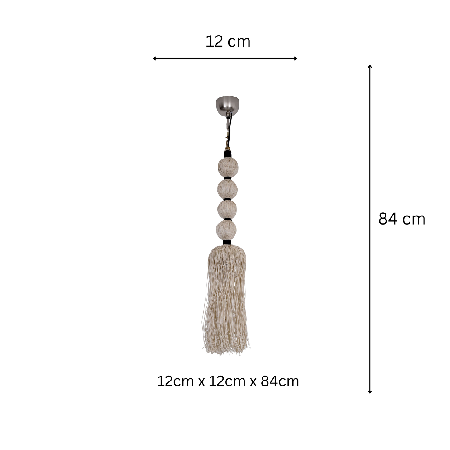 Jute Pendant Light