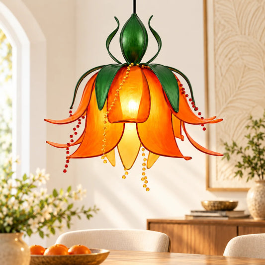 Elegant fabric pendant light showcasing luxurious textures and sophisticated design for upscale interior decor