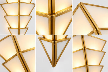 Cone Glass Wall Sconce - ILLUMEA