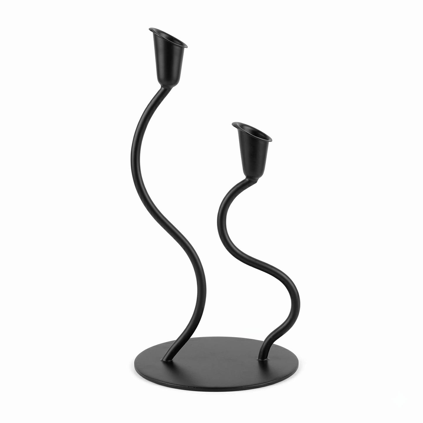 Black Tealight Candle Holders