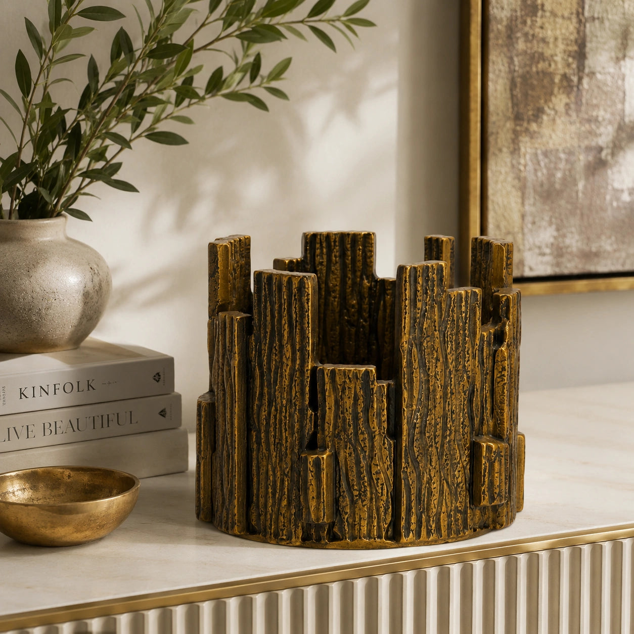 Casted Strips Votive 
