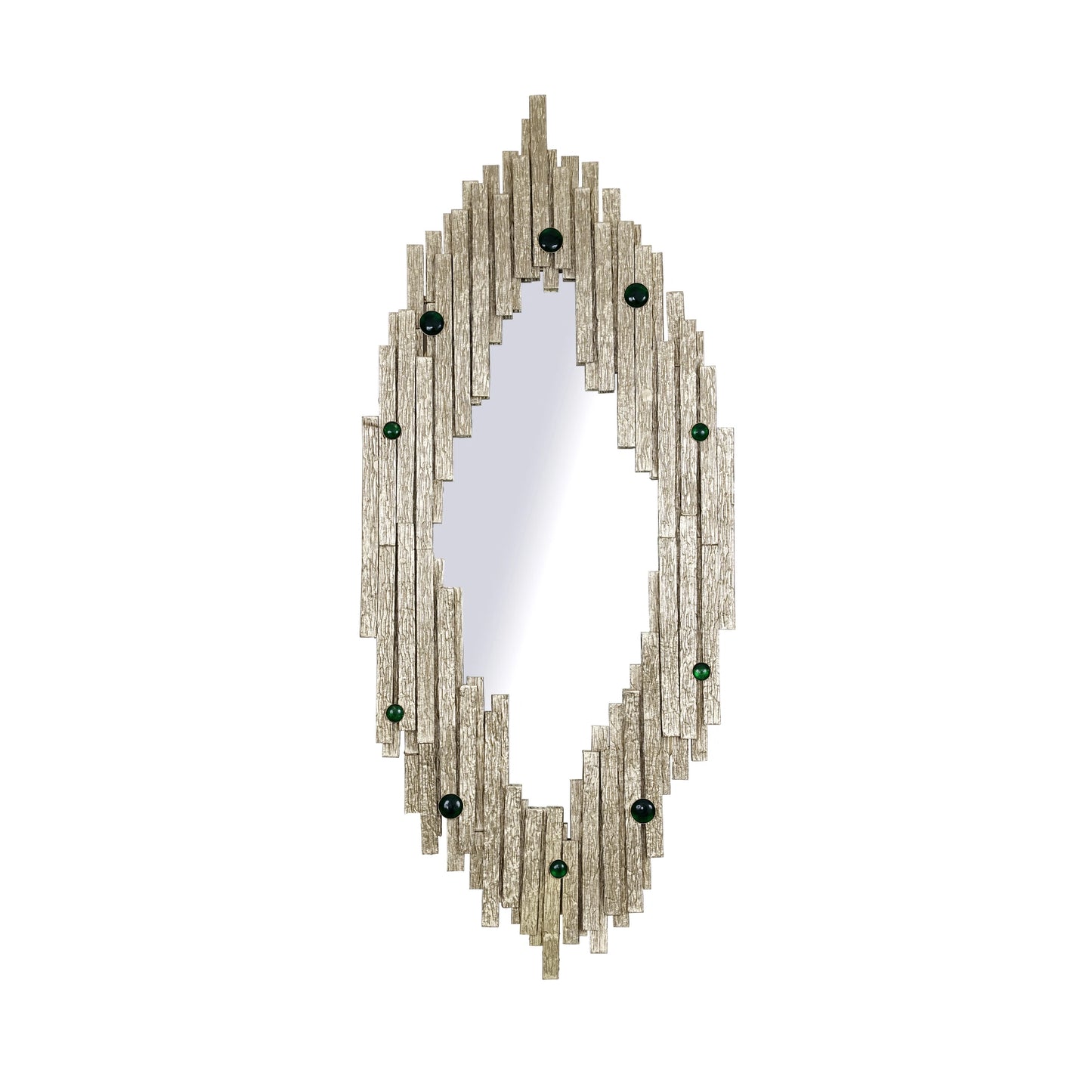 Casted Strips Wall Mirror
