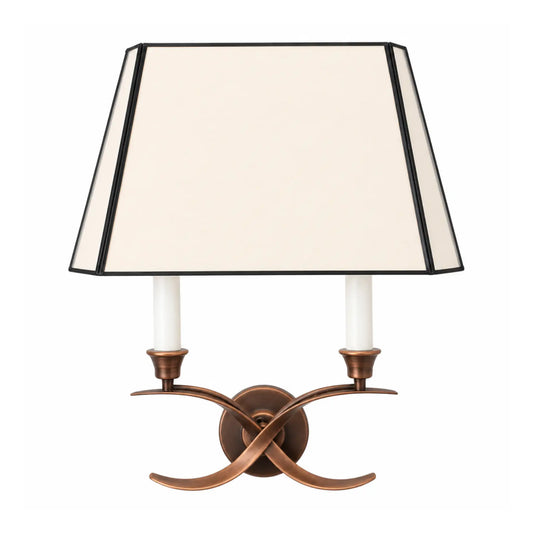 Glass Shade Wall Lamp